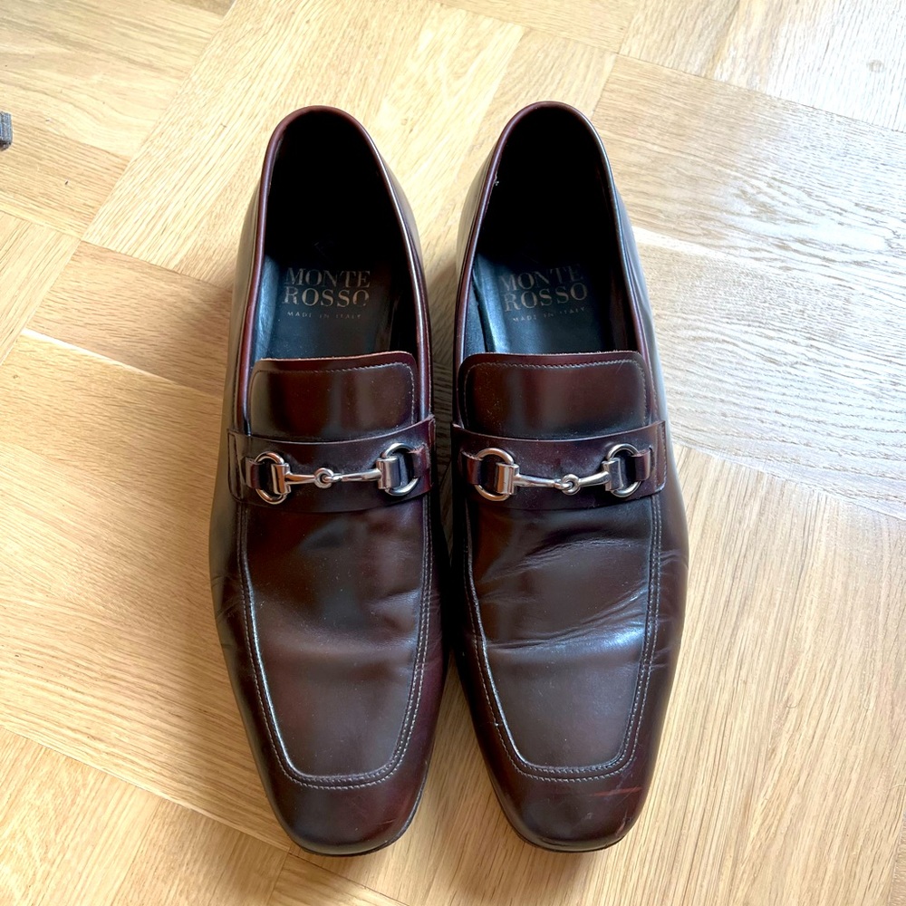 Excellent condition designer bit loafers - men’s - size 12